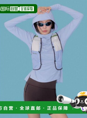 韩国直邮FILA FILA 跑步网眼连帽长袖 T 恤 (FS253RL02F005442) 3