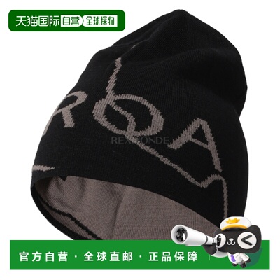 韩国直邮ROA LOGO 羊毛帽 (帽子) YBUW205YA04-BLK0001针织帽