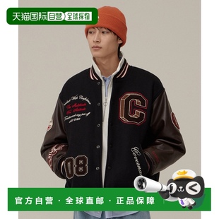 韓國直郵COVERNAT WOO COLLEGE 外套CO2403JK07BK 男士 運動茄克