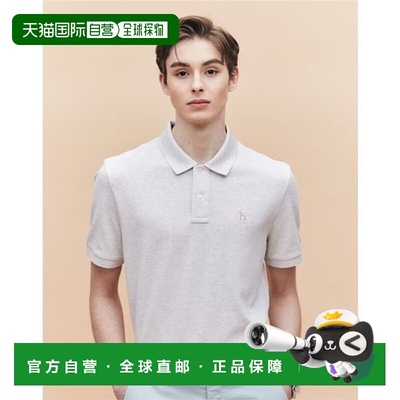 韩国直邮HAZZYS Hedges 男士 [换季][Iconic][防皱] 浅米色短袖..
