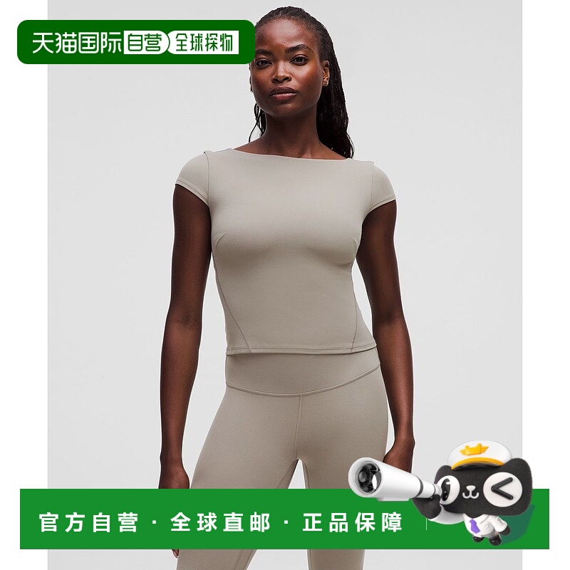 韩国直邮lululemon Lululemon Align™ Scoopback 短袖 - WSHG