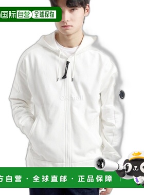 韩国直邮CP COMPANY 17CMSS025A 005086W 103 连帽拉链棉质外套