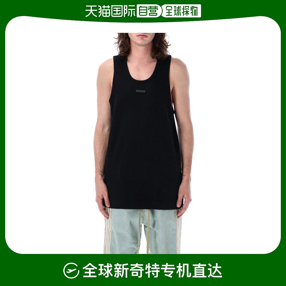 韩国直邮FEAR OF GOD24SS短袖T恤男24PFG850026CTNC 001 BLACK