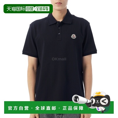 韩国直邮MONCLER 8A00014 84556 77X 短袖珠地网眼/领子