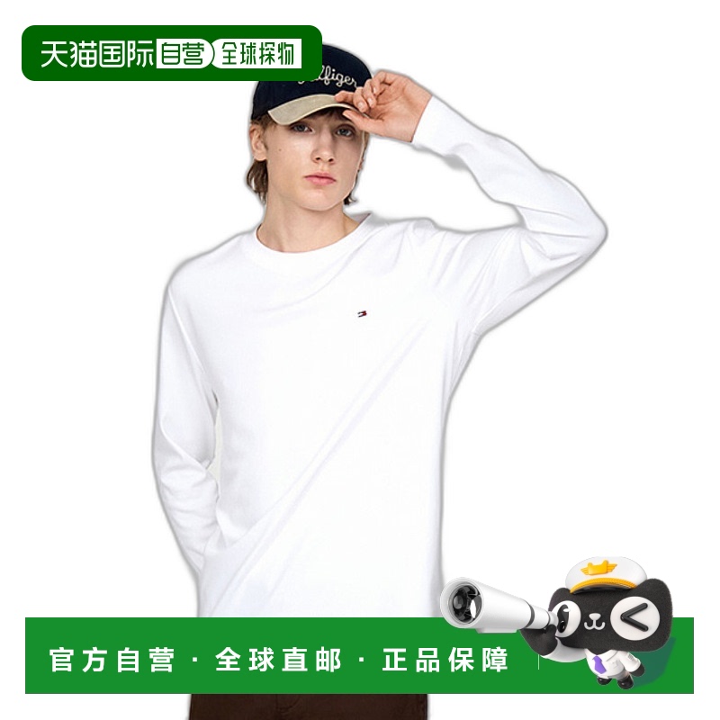 韩国直邮TOMMY HILFIGER 男士T恤T12E7TPO100MT1YBR长袖