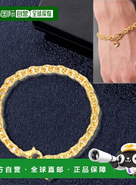 韩国直邮HUMAN MADE 心形银手链（HM29GD070 金色） 时尚配饰