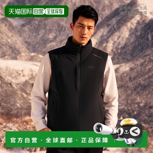 韩国直邮FILA 羽绒马甲1100FS2DVG4202MBLK斐乐 男士
