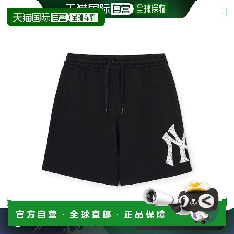 韩国直邮MLB 正品男士短裤3ASPM0143-50BKS