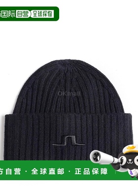 韩国直邮J.LINDEBERG JIVE 羊毛便帽 (FMAC11867-9999) 毛线帽