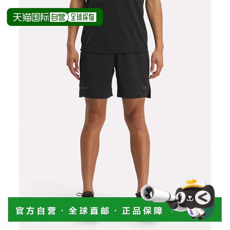 韩国直邮REEBOK 男士短裤REPA4FB81BK运动休闲透气锐步