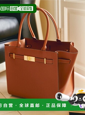 韩国直邮DAKS WOMEN ACC DCBA3E111W2托特包BROWN女士单肩包
