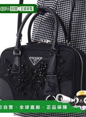 韩国直邮PRADA 1BB121 VTRO 2C4Q F0632 单肩包尼龙皮革手提包