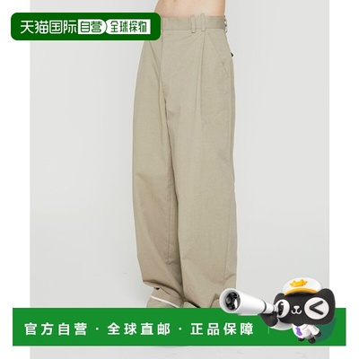 韩国直邮MIMTHEWARDROBE男士男棉裤M232PT1BE ONE-TUCK TURN UP C