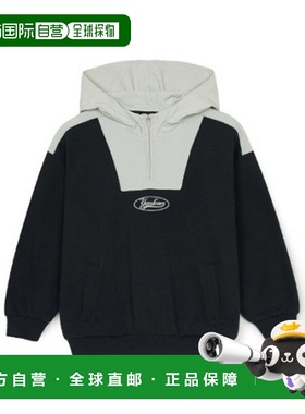 韩国直邮MLB MLB 儿童连帽衫 NQK 7AHDR0146-50BKS 纽约洋基队日