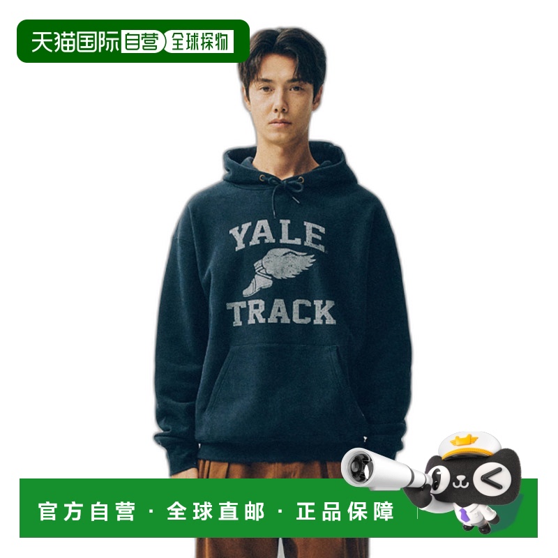 韩国直邮YALE秋冬新款韩版小熊校园日常复古卫衣男女同款YEW1HD30