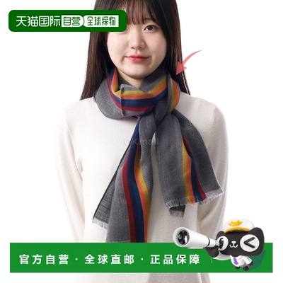 韩国直邮Paul Smith Central 艺术家条纹围巾 (M1A 454D AS22 76A