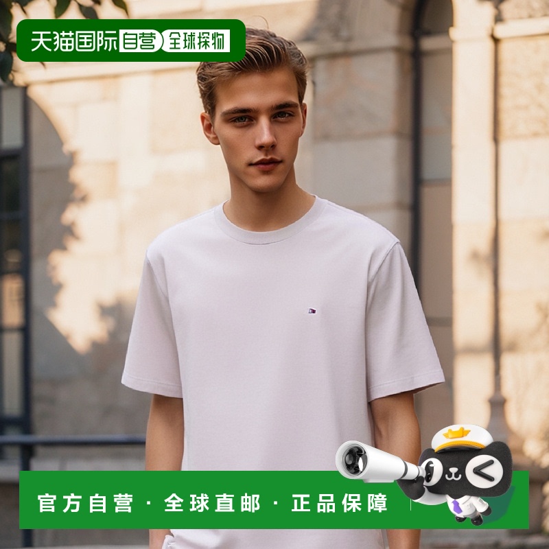 韩国直邮TOMMY HILFIGER 男士T恤T12E1TPO130MT2PQT