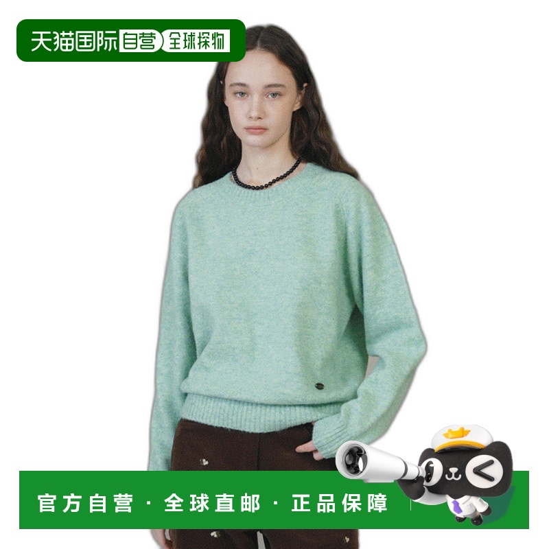 韩国直邮ANEDIT 女士毛针织衫AN24WK8001MT F Cozy Crewneck Knit