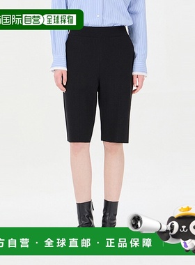 韩国直邮SISLEY 女士女装休闲裤 SAKS02441BK希思黎直筒裤五分裤