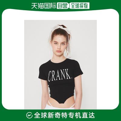 韩国直邮crank 通用 上装T恤紧身