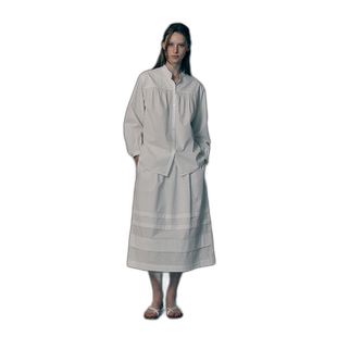 韩国直邮NOTHING WRITTEN正品半身裙302482111Toui layered skirt