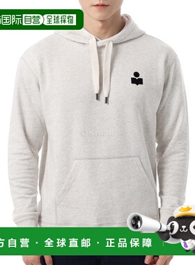 韩国直邮ISABEL MARANT 2024年冬季 连帽拉链棉混纺卫衣 SW0050HA