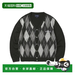 Cardigan Argyle BlackTN223KKNCK0 开衫 韩国直邮THISISNEVERTHAT