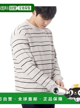 韩国直邮Margaret Howell MHL WIDE CREW MATELOT - 粉笔/阿萨姆