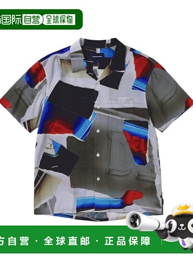 韩国直邮THISISNEVERTHAT 公用男衬衫TN241WSHTS02MLT Torn Rayon