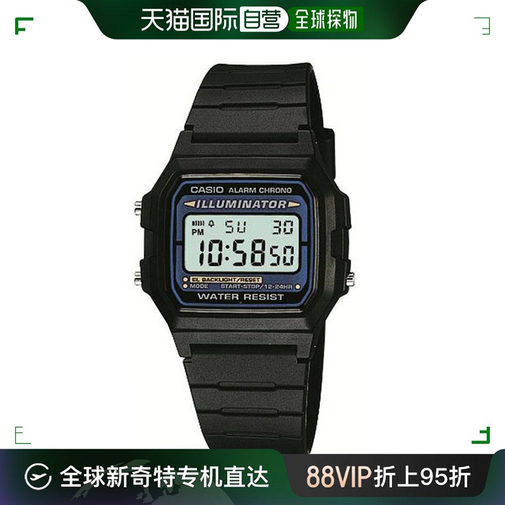 韩国直邮casio 智能腕表 [casio] 正品 f-105w-1a 运动款 电子 手