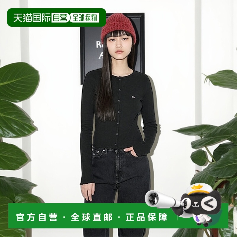 韩国直邮TOMMY JEANS 女士女装T恤T32E0TTO10TWT2BDS开衫针织衫