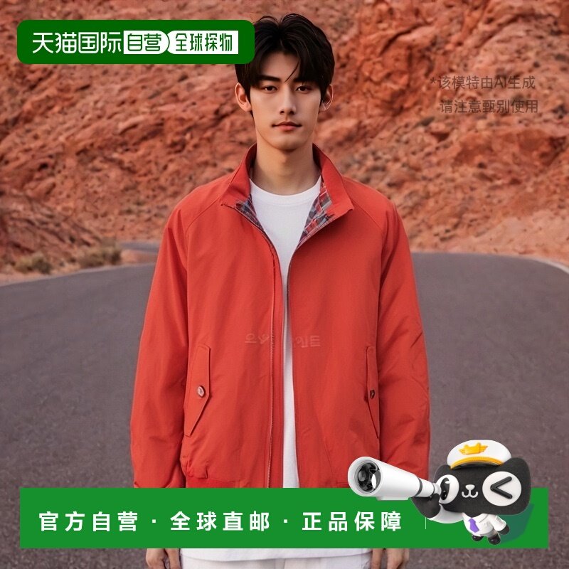 韩国直邮BARACUTA BRCPS0001BCNY1 5352 棉聚酯混纺跳线衫 男士 2