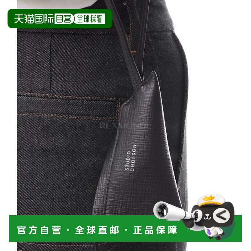 韩国直邮STUDIO NICHOLSON POCHI SN 深海军蓝 (758) 斜挎包新款图片