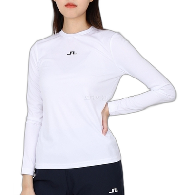 韩国直邮J.LINDEBERG 艾达 LS T 恤 (AWJT11510-0000) 兜帽/圆领