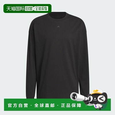 韩国直邮adidas 中性篮球长袖 T 恤 JX5580