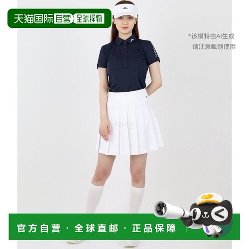 韩国直邮j.lindeberg金林德伯格高尔夫短袖polo领GWJT06332-6855