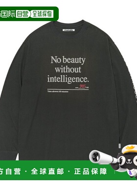 韩国直邮VIVASTUDIO 男士T恤SPRAY WASHING LONG SLEEVE [CHARCOA