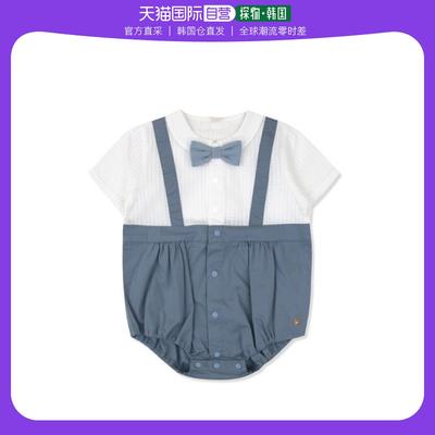 韩国直邮Organic Mom 家居服连体衣 [AK水原店] [ORGANICMOM]蓝色