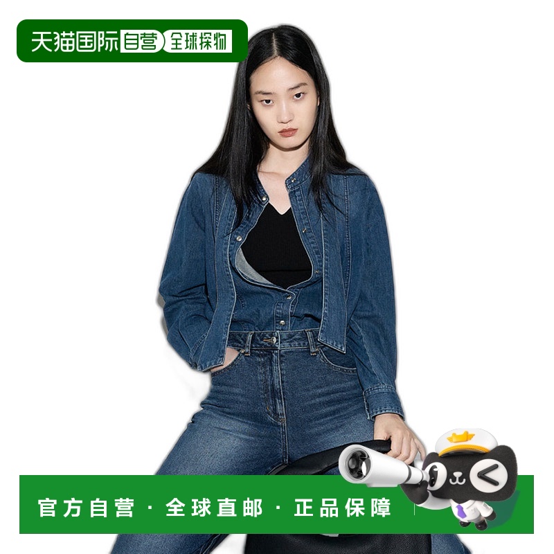 韩国直邮SISLEY 女士雪纺衫 SAWS35461BL泡泡袖