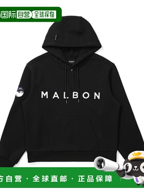 韩国直邮MALBON GOLF女士连帽衫M5122PFS15BLK Airy Hoodie MTM