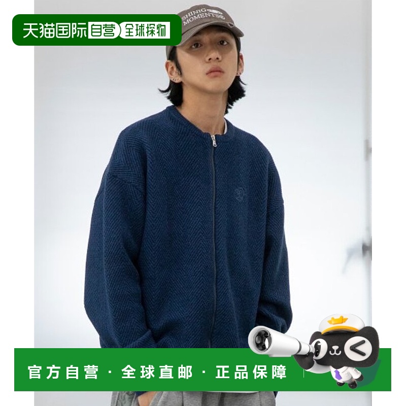 韩国直邮XTONZ 男针织xtk060bl韩东旼 泰山 崔然竣同款开衫