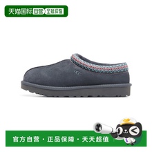 UGG雪地棉拖鞋女秋冬深灰色平底舒适一脚蹬保暖5955DGRY运动女鞋