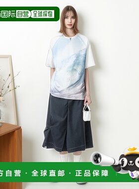 韩国直邮ADER ERROR 公用T恤Furi t-shirt Sky blue 305783588