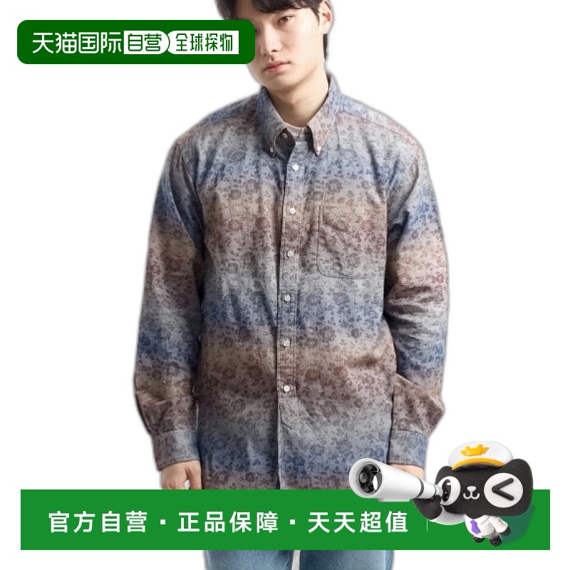韩国直邮Engineered Garments 19 世纪 BD 衬衫多色棉质烟熏花卉