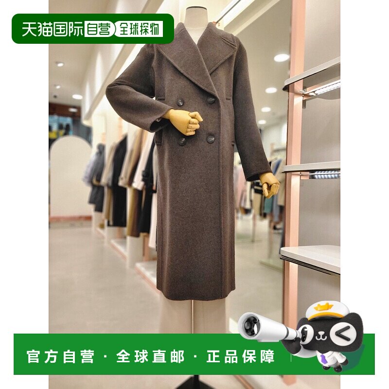 韩国直邮[ITMICHAA] 女性大领子手工大衣 (ITOCYHL810)羊毛西装