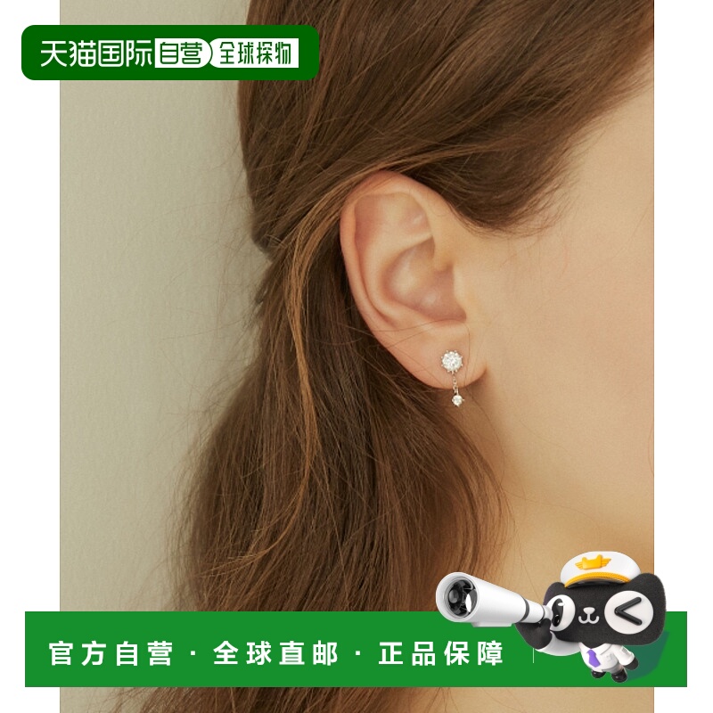 韩国直邮JESTINA 女士耳环 JJLJEQ1BS302SW000耳钉耳饰