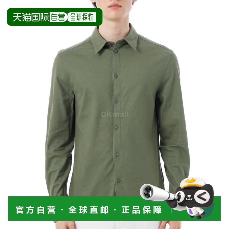 韩国直邮J.LINDEBERG 马龙平纹衬衫 (FMST12830-M418) 长袖衬衫