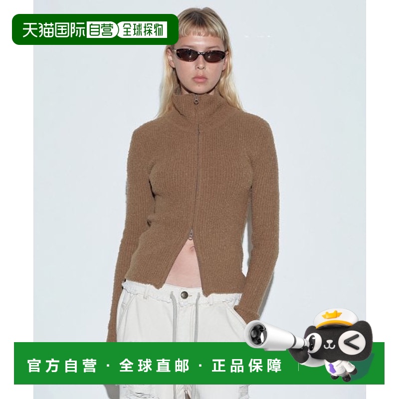 韩国直邮SCULPTOR美式复古街头辣妹潮牌新款毛衣SC23A215BR