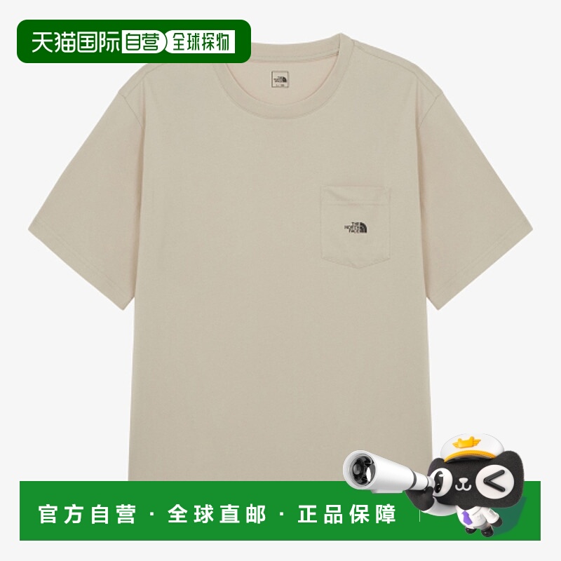 韩国直邮THE NORTH FACE北面正品户外运动男款T恤NT7US50C