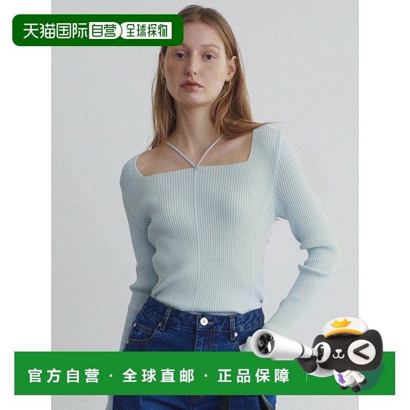 韩国直邮LOEUVRE 女士箱包相关配件 V-Strap Knit Pullover SK4XP1